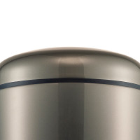 Ведро для мусора с педалью Big Baseboy, 30 л, 36,2 х 80 см, нержавеющая сталь, графитовый, WESCO, Германия_00801340046677806295.jpg