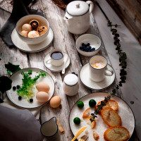 Чайник заварочный Riverside, 1 л, фарфор, белый, WALMER, Великобритания_00812230037057861437.jpg