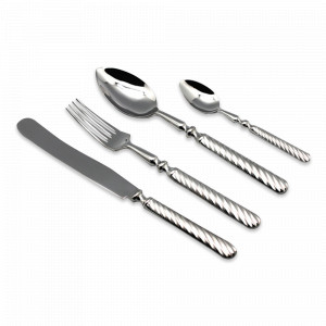 Набор столовых приборов 24 предмета, на 6 персон, сталь, серия Sobor, HERDMAR, Португалия, HERDMAR (Португалия)