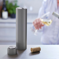 Набор из электрического штопора и обрезателя фольги, 27 см, пластик, нержавеющая сталь, серебристый, серия Line Reverse, PEUGEOT VIN, Франция_00810840042949239539.jpg