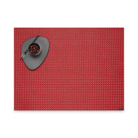 Салфетка подстановочная, винил, (36х48) Chili, серия Basketweave, CHILEWICH, США