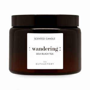 Ароматическая свеча «Ягоды годжи», в стеклянном стакане, воск, AMBIENTAIR, Испания, Ароматы для дома