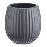 Горшок цветочный, 16.5 см, 1.2 л, доломит, серый, серия Edge, TKANO, Россия_00819890053219809799.jpg