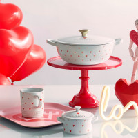 Кокот Hearts, 0,25 л, 10 см, керамика, белый, декор, серия White, LE CREUSET, Франция_00803920043150296984.jpg