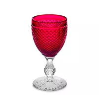 Бокал для белого вина, 280 мл, стекло, красный, серия Bicos, VISTA ALEGRE, Португалия, 