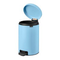 Контейнер для мусора, 12 л, нержавеющая сталь, голубой, серия NewIcon, BRABANTIA, Бельгия_00812680043264654215.jpg
