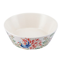 Салатник Fantail Bird, 900 мл, 19.2 см, фарфор, белый, декор, серия Birds of Paradise, LIBERTY JONES, Россия_00814630035332765479.jpg