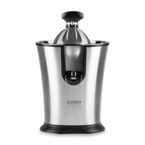 Соковыжималка для цитрусовых, нержавеющая сталь, пластик, черный, стальной, CASO, Германия, CASO (Германия)