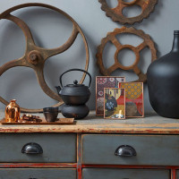 Подставка для подогрева чайника Asia Jang, чугун, черный, BREDEMEIJER, Нидерланды_00809840046873078433.jpg