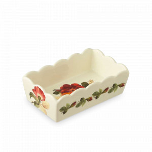 Органайзер для чайных пакетиков, 17 х 10 см, керамика, декор, серия Regale, NUOVA CER, Италия, Полезные мелочи