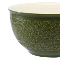 Салатник , 3 л, 24 см, керамика, зеленый, рельеф, серия English gardens, LIBERTY JONES, Россия_00819870054924592458.jpg