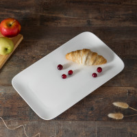 Блюдо прямоугольное, 36 х 21.5 см, костяной фарфор, белый, серия Плиссе, DECOR DE TABLE, Россия_00818670058996122605.jpg