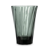 Стакан для кофе Latte Glass, 360 мл, стекло, черный, серия Urban Glass, LOVERAMICS, Гонконг