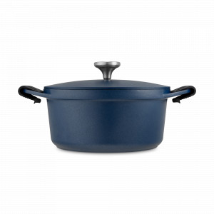 Кастрюля с крышкой и накладками на ручки, 24 см, 4.2 л, алюминий, силикон, синий, серия Agile, MAXWELL WILLIAMS, Австралия, Посуда для приготовления MAXWELL & WILLIAMS