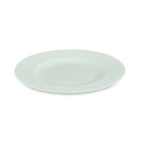 Тарелка обеденная, 27 см, фарфор, мятный, рельеф, серия Волна, DECOR DE TABLE, Россия_00818940064045546666.jpg