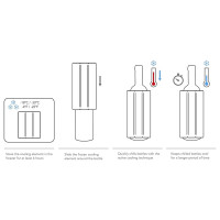 Ведро для охлаждения вина Hexo, переработанный пластик, графит, VACU VIN, Нидерланды_00818750067745213552.jpg