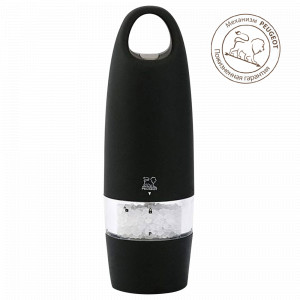 Мельница для соли электрическая 18 см. черная, серия Zest, PEUGEOT, Франция, PEUGEOT (Франция)