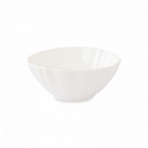 Салатник порционный, 250 мл, 12 см, фарфор, белый, серия Perle, EASY LIFE (R2S), Италия, Салатники фарфоровые белые