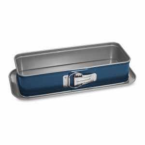 Форма для хлеба разъемная, 30 х 11 см, сталь с антипригарным покрытием, синий, серия XBake, GUARDINI, Италия, GUARDINI (Италия)