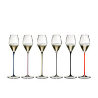 Бокал для игристого вина Champange, 375 мл, хрусталь, розовая ножка, серия High Perfomance, RIEDEL, Австрия_00822680075096662003.jpg