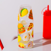 Набор из графина и стакана, стекло, декор, серия Fast Food, DOIY, Испания_00822830066040384689.jpg