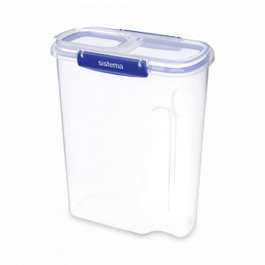 Контейнер для сыпучих продуктов, 4,2 л, пластик, серия Klip It Plus, SISTEMA, Новая Зеландия, SISTEMA (Новая Зеландия)