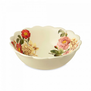 Салатник, 26 см, керамика, белый, декор, серия Regale, NUOVA CER, Италия, NUOVA CER (Италия)