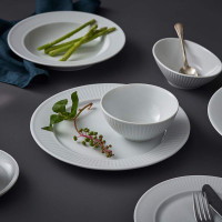 Тарелка для пасты, 28 см, фарфор, серия Plisse, PILLIVUYT, Франция_00804940063567537971.jpg