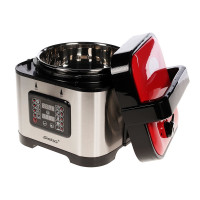 Мультиварка - скороварка, 5 л, нержавеющая сталь, пластик, стальной, черный, красный, STEBA, Германия_00805430065310799933.jpg