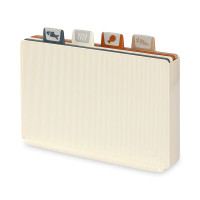 Набор из 4-х разделочных досок с держателем Cut&Store, полипропилен, ABS пластик, серия SmartChef, SMART SOLUTIONS, Россия