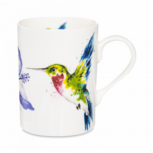 Кружка «Колибри», 325 мл, костяной фарфор, декор, серия Люси, ROY KIRKHAM, Великобритания, ROY KIRKHAM (Великобритания)