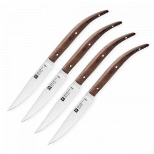 Набор из 4-х столовых ножей для стейка, рукоять палисандр, серия Steak Knives, ZWILLING J.A. HENCKELS, Германия, Наборы стейковых ножей