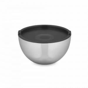 Миска с пластиковой крышкой (double wall),  1,2 л,  нержавеющая сталь, серия Hot`N`Cold, ELO, Германия, Скидка -20 % на посуду ELO