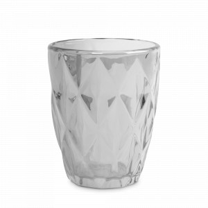 Стакан , 10 см, 270 мл, стекло, серый, серия Diamond color, ANNA LAFARG, Китай, Стаканы для воды
