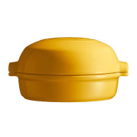 Форма для запекания с крышкой, диаметр: 19,5 см, материал: керамика, цвет: желтый, EMILE HENRY, Франция_00803290054035989102.jpg