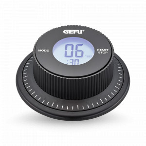 Таймер цифровой Safe dial, 9.5 х 3,5 см, пластик, черный, GEFU, Германия, Таймеры Gefu