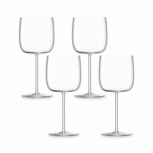 Набор из 4-х бокалов для красного вина, 450 мл, хрусталин, серия Borough, LSA International, Великобритания, LSA International (Великобритания)