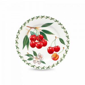 Тарелка десертная «Вишня», 20 см, костяной фарфор, декор, серия Фруктовый сад, MAXWELL WILLIAMS, Австралия, Тарелки и блюда MAXWELL & WILLIAMS