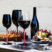 Бокал (фужер) для красного вина BORDEAUX GRAND CRU, ручная работа, объем: 860 мл, высота: 28,2 см, материал: хрусталь, серия Sommeliers R - black series, RIEDEL, Австрия_00801660056121881681.jpg