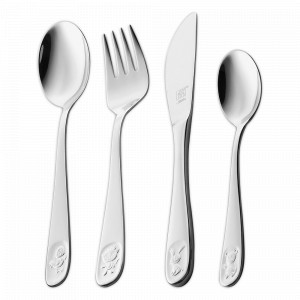 Набор из 4-х детских столовых приборов «Бино», 21,5 х 15 х 2,5 см, нержавеющая сталь, ZWILLING J.A. HENCKELS, Германия, ZWILLING (Германия)