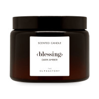 Ароматическая свеча «Амбра», в стеклянном стакане, воск, AMBIENTAIR, Испания