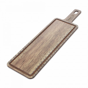 Доска композитная с желобом для сервировки и подачи, 42х12см, дуб мореный, серия ProFashion, ComposeEat, Россия, COMPOSE EAT (Россия)