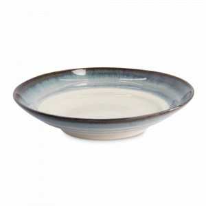 Тарелка для пасты, 29 см, керамика, серый, кремовый, серия Unkai, TOKYO DESIGN, Нидерланды, Тарелки для пасты