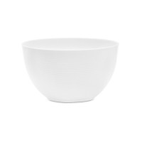 Салатник порционный, 13 см, 670 мл, костяной фарфор, белый, рельеф, серия Терраса, NARUMI, Япония_00820340046634594501.jpg