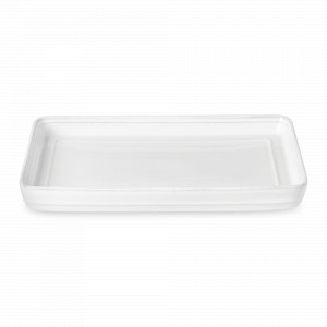 Блюдо прямоугольное White, 30 х 22 см, керамика, белый, серия Friso, COSTA NOVA, Португалия, Friso COSTA NOVA