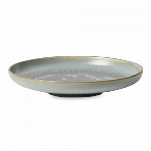 Блюдо круглое Blue, 27 см, каменная керамика, серый, голубой, ROOMERS TABLEWARE, Нидерланды, ROOMERS TABLEWARE (Нидерланды)
