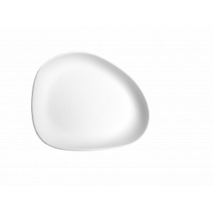 Тарелка десертная, 19 х 16 см, фарфор, белый матовый, серия Yayoi, COOKPLAY, Испания, COOKPLAY (Испания)