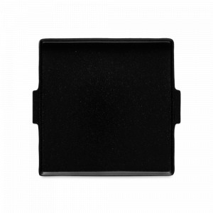 Блюдо с ручками LATTITUDE BLACK, 22.4 х 20.7 см, керамика, черный, серия Notos, COSTA NOVA, Португалия, Notos COSTA NOVA