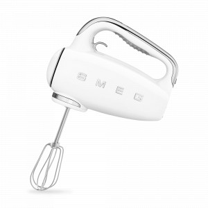 Миксер ручной, 17,1 х 22 х 10 см, пластик ABS, нержавеющая сталь, белый, SMEG, Италия, SMEG (Италия)