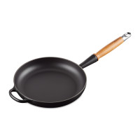 Сковорода , 24 см, чугун, черный, серия Matte Black, LE CREUSET, Франция